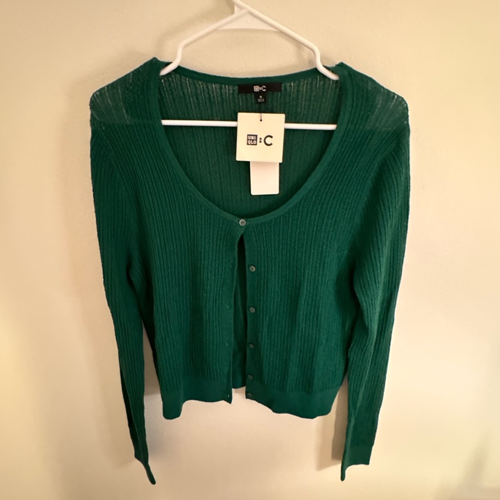 Green Cardigan